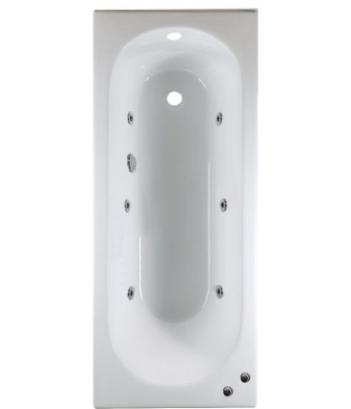 Ванна Byon 13 Maxi 180x80 (без ручек) с гидромассажем