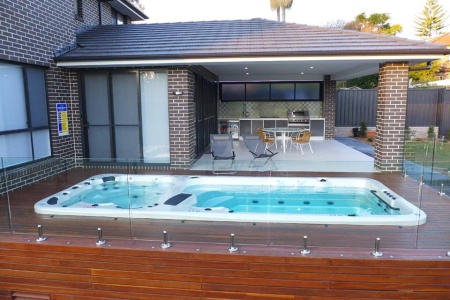 Плавательный спа бассейн Vortex Spas Hydrozone Exterme