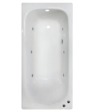 Ванна Vinsent Veron Soissons 170x70 (без ручек) с гидромассажем