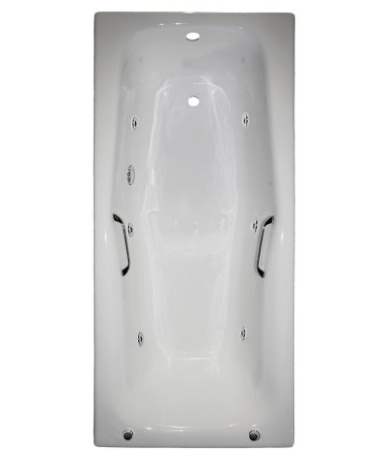 Ванна Aqualux SW-012 (Artex Prestige) 180x80 с гидромассажем
