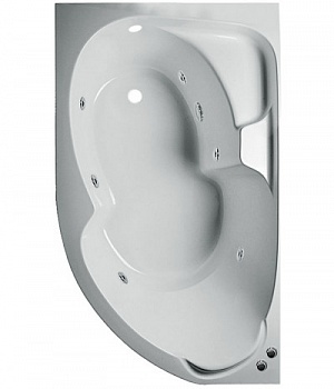 Ванна 1 Марка Diana 160x100 (Левая) с гидромассажем