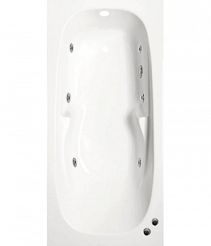 Ванна Alpen Kamelie 170х80 с гидромассажем