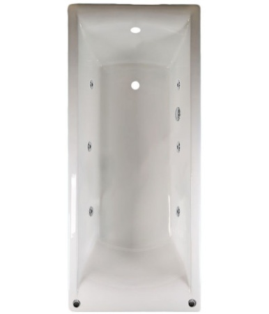 Ванна Castalia Prime 170x75 (без ручек) с гидромассажем