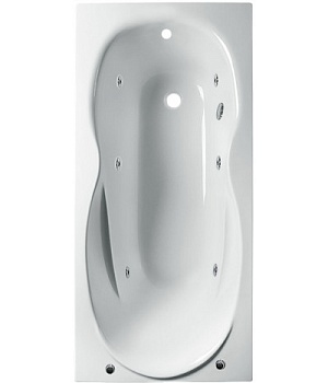 Ванна Relisan Neonika 160x70 с гидромассажем