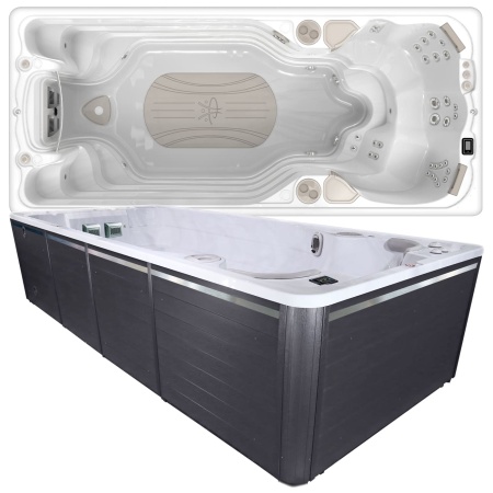 Спа бассейн с противотоком Hydropool AquaSport 17 AX