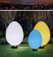 Светильник Яйцо 54х95 солнечная батарея, RGB Светильник Яйцо 54х95 солнечная батарея, RGB