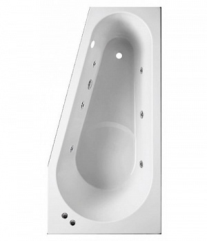 Ванна Riho Delta 160x80 с гидромассажем (Правая)