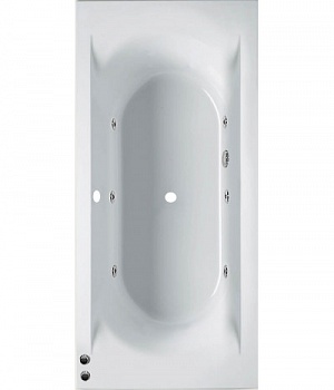 Ванна Riho Linares VELVET 170x75 с гидромассажем