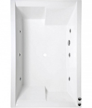 Ванна Alpen Dupla 180х120 с гидромассажем