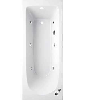 Ванна Alpen Fontana 170x75 с гидромассажем