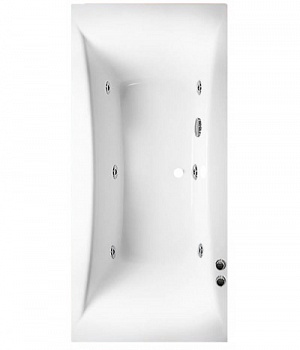 Ванна Alpen Luna 190x90 с гидромассажем