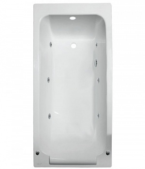 Ванна Jacob Delafon Parallel 150x70 (без ручек) с гидромассажем