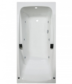 Ванна Jacob Delafon Repos 160x75 с гидромассажем