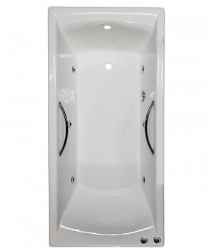 Ванна Goldman Elite 170x75 с гидромассажем