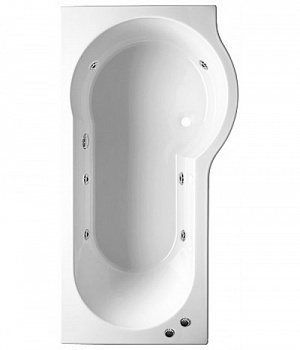 Ванна Riho Dorado 170x75 с гидромассажем (Левая)