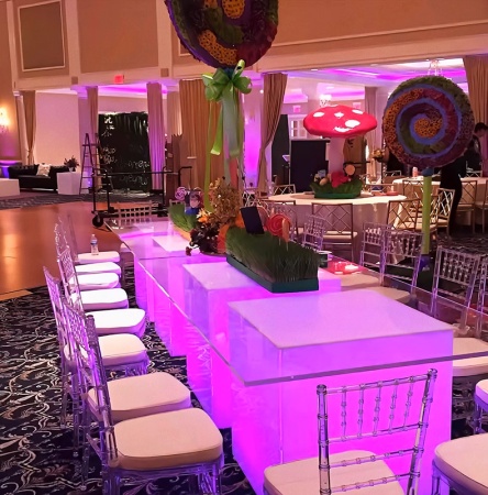 Светильник Куб 10 питание от сети 220В, RGB