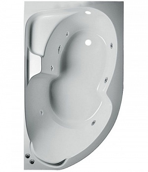 Ванна 1 Марка Diana 160x100 (Правая) с гидромассажем