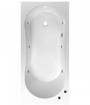 Ванна Эстет Лаура 170x70 с гидромассажем