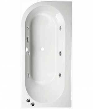 Ванна Alpen Astra 165x80 (Правая) с гидромассажем