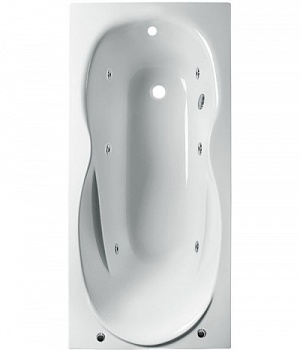 Ванна Relisan Neonika 180x80 с гидромассажем